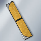 Personalised Australia Rugby Auto Sun Shade Wallabies Kangaroo Player Aboriginal Pattern
