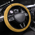 Australia Rugby Steering Wheel Cover Wallabies Kangaroo Player Aboriginal Pattern
