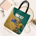 Personalised Australia Rugby Tote Bag Wallabies Kangaroo Player Aboriginal Pattern