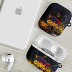 Adelaide Crows AirPods Case Urban Graffiti Street Art - Bold Abstract Spray Paint