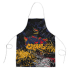 Adelaide Crows Apron Urban Graffiti Street Art - Bold Abstract Spray Paint