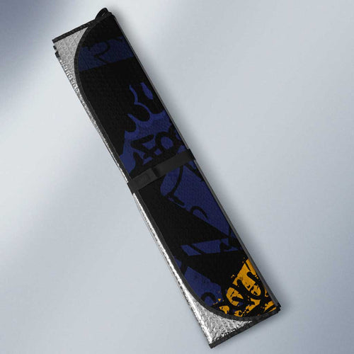 Adelaide Crows Auto Sun Shade Urban Graffiti Street Art - Bold Abstract Spray Paint