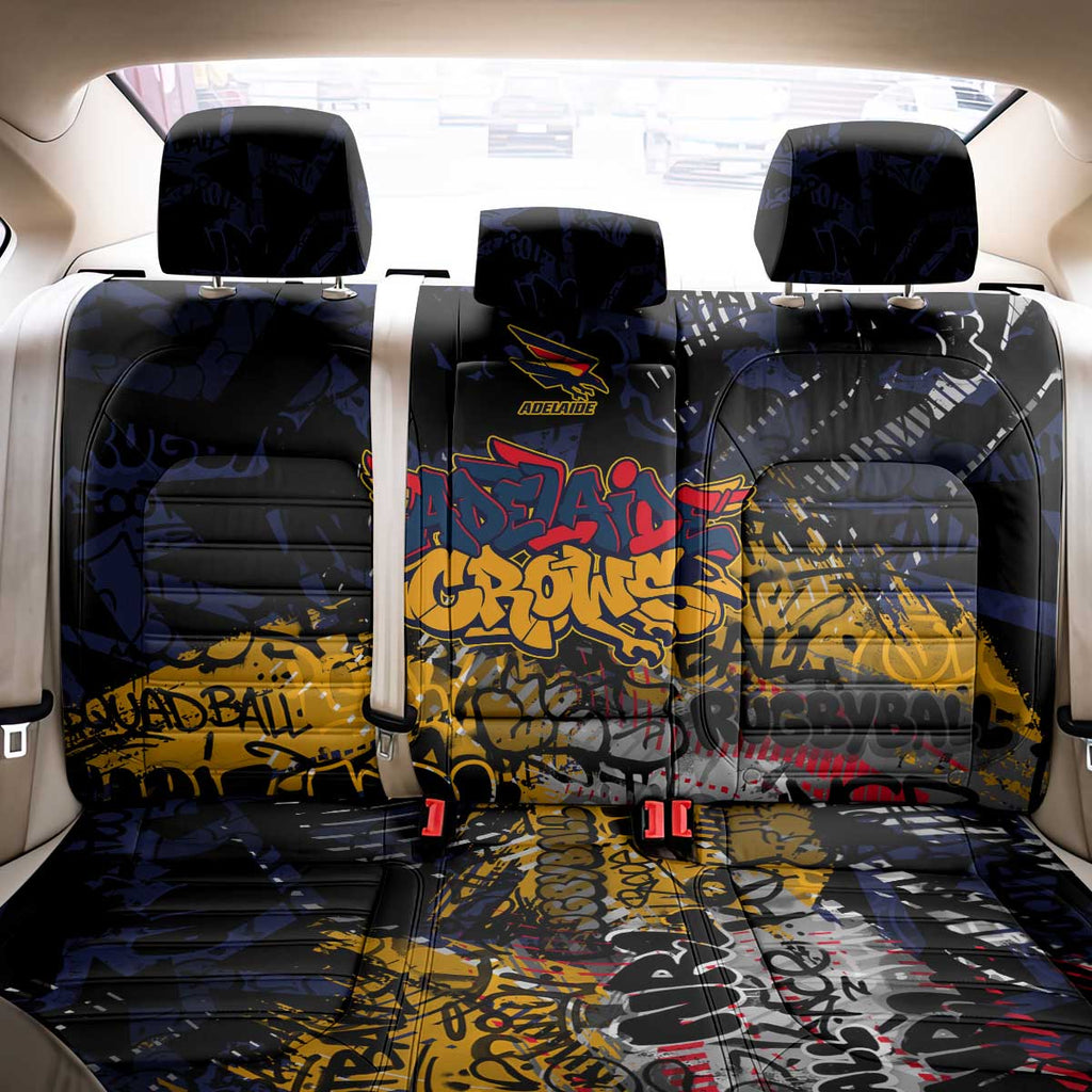 Adelaide Crows Back Car Seat Cover Urban Graffiti Street Art - Bold Abstract Spray Paint