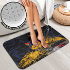 Adelaide Crows Bathroom Set Urban Graffiti Street Art - Bold Abstract Spray Paint