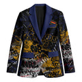 Adelaide Crows Blazer Urban Graffiti Street Art - Bold Abstract Spray Paint