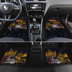 Adelaide Crows Car Mats Urban Graffiti Street Art - Bold Abstract Spray Paint