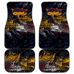 Adelaide Crows Car Mats Urban Graffiti Street Art - Bold Abstract Spray Paint