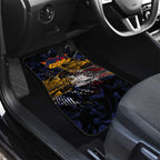Adelaide Crows Car Mats Urban Graffiti Street Art - Bold Abstract Spray Paint