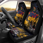 Adelaide Crows Car Seat Cover Urban Graffiti Street Art - Bold Abstract Spray Paint
