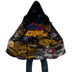 Adelaide Crows Cloak Urban Graffiti Street Art - Bold Abstract Spray Paint