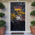 Adelaide Crows Door Cover Urban Graffiti Street Art - Bold Abstract Spray Paint