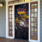 Adelaide Crows Door Cover Urban Graffiti Street Art - Bold Abstract Spray Paint