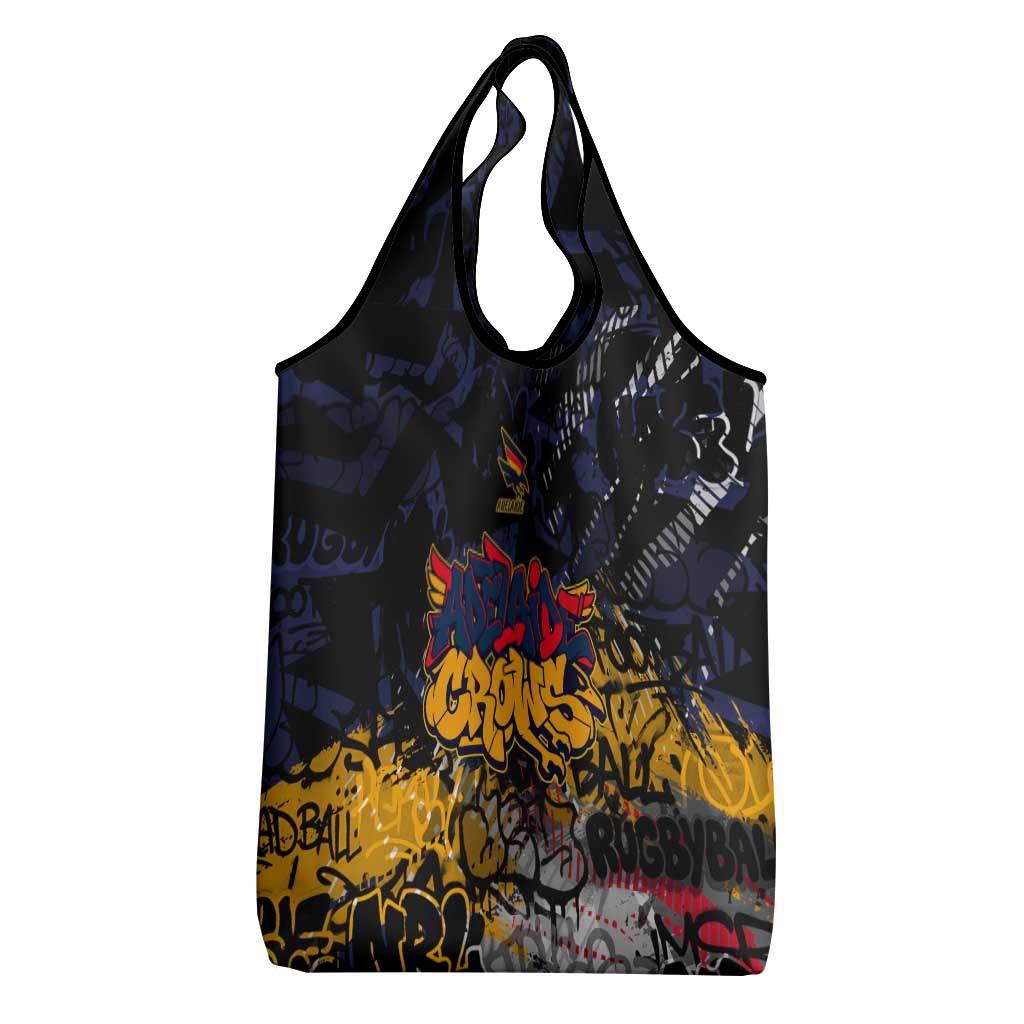 Adelaide Crows Grocery Bag Urban Graffiti Street Art - Bold Abstract Spray Paint