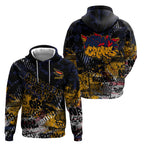 Adelaide Crows Hoodie Urban Graffiti Street Art - Bold Abstract Spray Paint