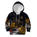 Adelaide Crows Kid Hoodie Urban Graffiti Street Art - Bold Abstract Spray Paint