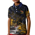 Adelaide Crows Kid Polo Shirt Urban Graffiti Street Art - Bold Abstract Spray Paint
