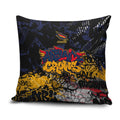 Adelaide Crows Pillow Cover Urban Graffiti Street Art - Bold Abstract Spray Paint