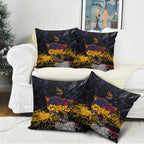 Adelaide Crows Pillow Cover Urban Graffiti Street Art - Bold Abstract Spray Paint