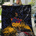 Adelaide Crows Quilt Urban Graffiti Street Art - Bold Abstract Spray Paint
