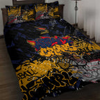 Adelaide Crows Quilt Bed Set Urban Graffiti Street Art - Bold Abstract Spray Paint