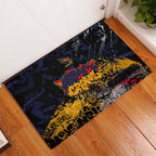 Adelaide Crows Rubber Doormat Urban Graffiti Street Art - Bold Abstract Spray Paint