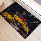 Adelaide Crows Rubber Doormat Urban Graffiti Street Art - Bold Abstract Spray Paint