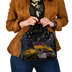 Adelaide Crows Shoulder Handbag Urban Graffiti Street Art - Bold Abstract Spray Paint
