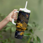 Adelaide Crows Tumbler With Handle Urban Graffiti Street Art - Bold Abstract Spray Paint