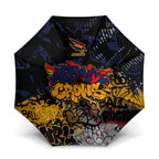 Adelaide Crows Umbrella Urban Graffiti Street Art - Bold Abstract Spray Paint