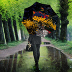 Adelaide Crows Umbrella Urban Graffiti Street Art - Bold Abstract Spray Paint