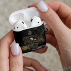 Collingwood Magpies AirPods Case Urban Graffiti Street Art - Bold Abstract Spray Paint
