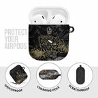 Collingwood Magpies AirPods Case Urban Graffiti Street Art - Bold Abstract Spray Paint