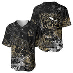 Collingwood Magpies Baseball Jersey Urban Graffiti Street Art - Bold Abstract Spray Paint
