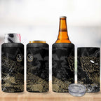 Collingwood Magpies 4 in 1 Can Cooler Tumbler Urban Graffiti Street Art - Bold Abstract Spray Paint