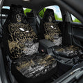 Collingwood Magpies Car Seat Cover Urban Graffiti Street Art - Bold Abstract Spray Paint