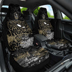 Collingwood Magpies Car Seat Cover Urban Graffiti Street Art - Bold Abstract Spray Paint