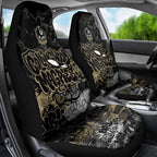 Collingwood Magpies Car Seat Cover Urban Graffiti Street Art - Bold Abstract Spray Paint