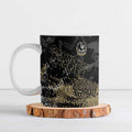Collingwood Magpies Ceramic Mug Urban Graffiti Street Art - Bold Abstract Spray Paint