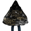 Collingwood Magpies Cloak Urban Graffiti Street Art - Bold Abstract Spray Paint