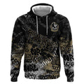 Collingwood Magpies Hoodie Urban Graffiti Street Art - Bold Abstract Spray Paint