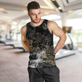 Collingwood Magpies Men Tank Top Urban Graffiti Street Art - Bold Abstract Spray Paint