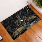 Collingwood Magpies Rubber Doormat Urban Graffiti Street Art - Bold Abstract Spray Paint