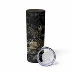 Collingwood Magpies Skinny Tumbler Urban Graffiti Street Art - Bold Abstract Spray Paint