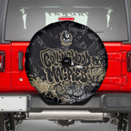 Collingwood Magpies Spare Tire Cover Urban Graffiti Street Art - Bold Abstract Spray Paint