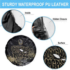 Collingwood Magpies Spare Tire Cover Urban Graffiti Street Art - Bold Abstract Spray Paint
