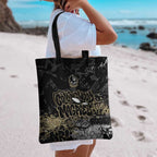 Collingwood Magpies Tote Bag Urban Graffiti Street Art - Bold Abstract Spray Paint
