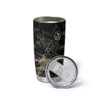 Collingwood Magpies Tumbler Cup Urban Graffiti Street Art - Bold Abstract Spray Paint