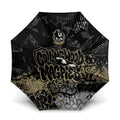 Collingwood Magpies Umbrella Urban Graffiti Street Art - Bold Abstract Spray Paint