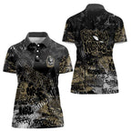 Collingwood Magpies Women Polo Shirt Urban Graffiti Street Art - Bold Abstract Spray Paint