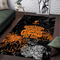 Greater Western Sydney Giants Area Rug Urban Graffiti Street Art - Bold Abstract Spray Paint